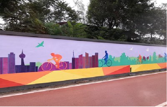 惠安墙体彩绘-围墙