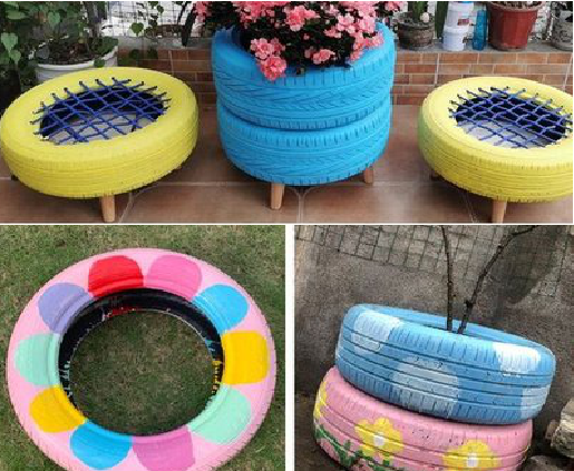 惠安墙体彩绘-变废为宝