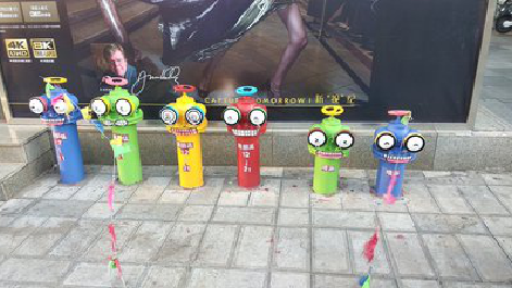 惠安商业区彩绘